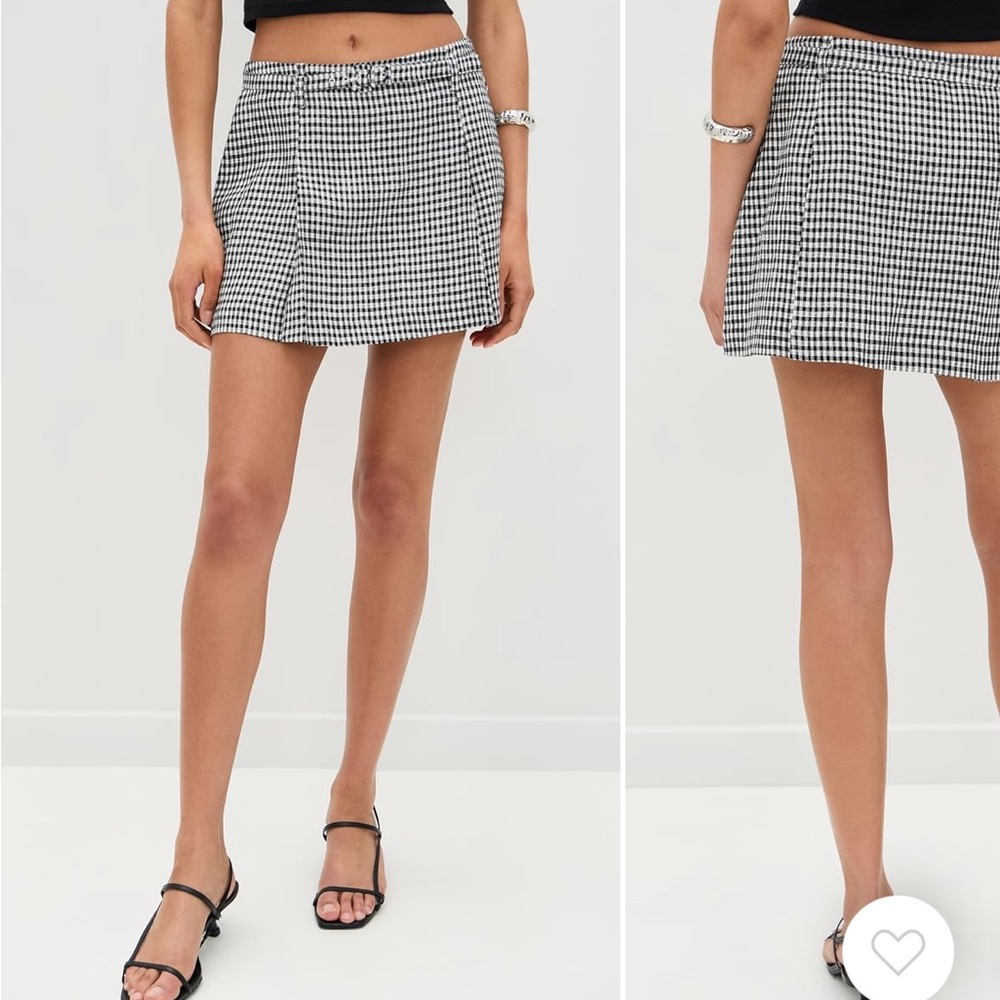 Reformation Rory Linen Skirt size 0